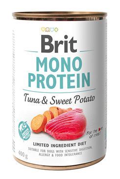 Konzerva BRIT Mono Protein Tuna & Sweet Potato 400g