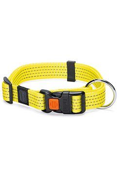 Obojek nylon ART Sportiv reflex 45-65/25 Žlutý KAR