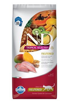 N&D TROPICAL SELECTION CAT Neutered Chicken 1,5kg