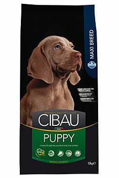 CIBAU Granule Puppy Maxi 12kg+2kg ZDARMA
