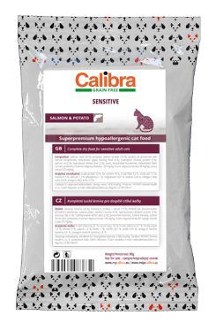 Calibra Cat GF Sensitive Salmon 80g - vzorek