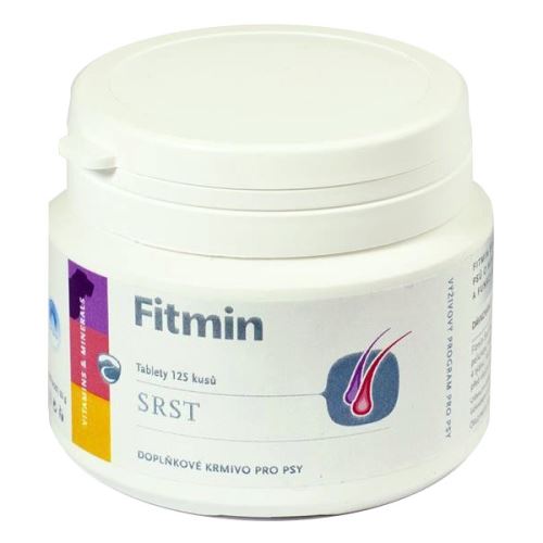 Fitmin Srst - doplňkové krmivo pro kvalitní srst psů, 125 tablet