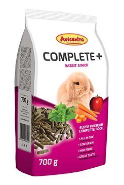 Avicentra Krmivo COMPLETE+ králík junior 700g