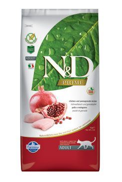 N&D Grain Free Cat Adult kuře + granátové jablko