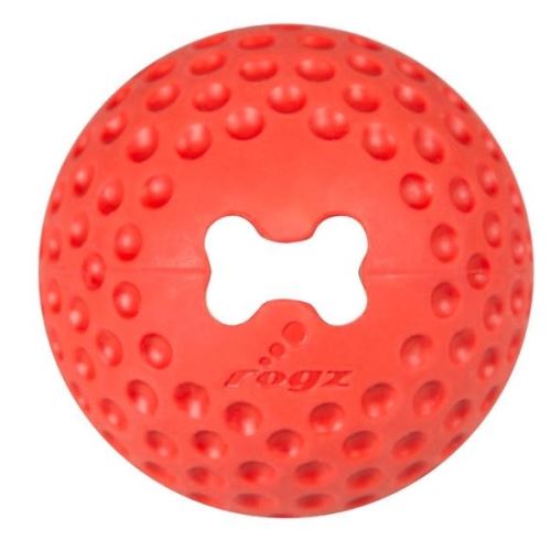 Rogz Gumz gumový míček pro psy plnicí červený