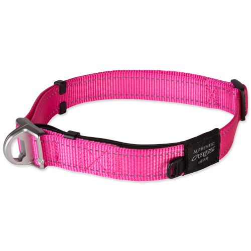 Obojek ROGZ Safety Collar růžový XL 1ks