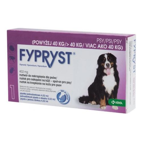 Fypryst Antiparazitní pipeta pro psy nad 40 kg 4,02 ml