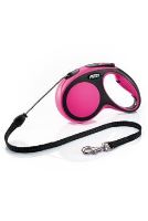 Vodítko flexi Comfort M lanko 5m/20kg růžová (3)