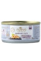 Nuevo kočka Handmade losos s mrkví konz. 70g