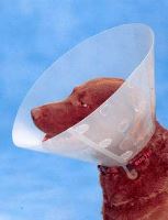 Kruuse Buster Clic Collar Plastový ochranný límec pro psy, 7,5 cm