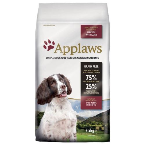 APPLAWS Dry Dog Lamb Small & Medium Breed Adult