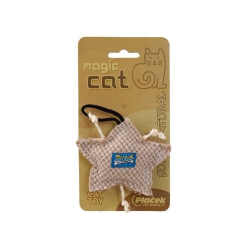 Hračka MAGIC CAT Natural Catnip Hvězdička 9 cm