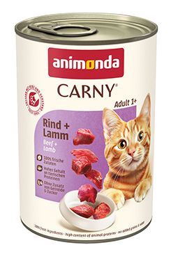 Animonda Carny Adult Konzerva - hovězí & jehněčí pro dospělé kočky