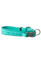 Obojek Hurtta Casual ECO paví zeleň 30-40cm