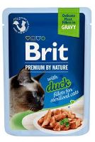 Brit Premium Cat D Fillets Gravy Duck Sterilised 85g