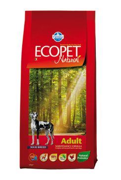 Ecopet Natural Adult Maxi 12kg+2kg ZDARMA