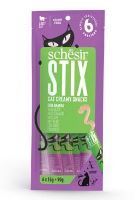 Schesir Cat pochoutka Stix Liquid Snack losos 6x15g