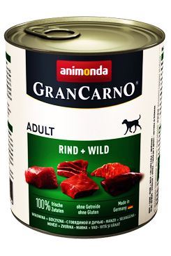 Animonda Gran Carno Adult Konzerva - hovězí & zvěřina pro psy