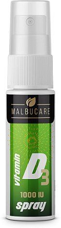 Malbucare Vit D3 1000IU 15ml spray (doplněk stravy)