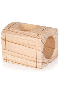 Domeček dřevěný pro hlodavce truhla