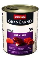 Animonda Gran Carno Adult Konzerva - hovězí & jehněčí pro psy 800 g