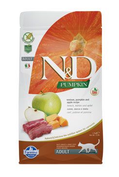 N&D GF Pumpkin CAT Venison & Apple 5kg