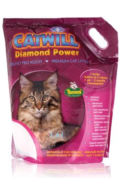 Catwill Diamond Power podestýlka s pohlcovačem pachů 7,4