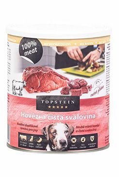 Topstein Hovězí a svalovina v plechu 800 g