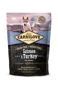 Carnilove Dog Salmon & Turkey for Puppies NEW