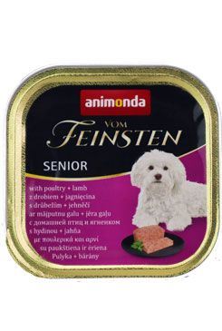 Animonda Vom Feinsten Senior Paštika - kuře & jehně pro starší psy 150 g