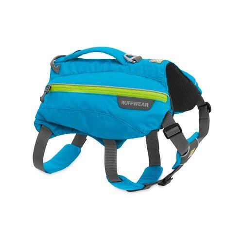 Ruffwear ruksak pro psy, Singletrak Pack, modrý, velikost S