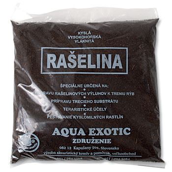 Aqua Exotic rašelina vláknitá náplň 150 g