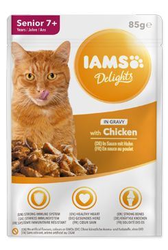 Kapsička IAMS Kitten Delights Chicken in Gravy 85 g