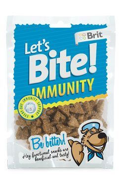 Brit pochoutka Let's Bite Immunity 150g NEW