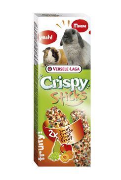 Tyčinky VERSELE-LAGA Crispy s ovocem pro králíky a morčata 110 g