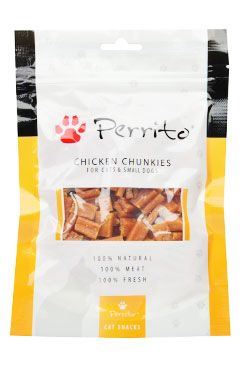 Perrito Chicken Chunkies pro kočky a malé psy 100 g