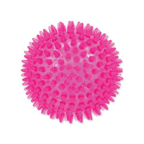 Hračka DOG FANTASY míček růžový 8 cm