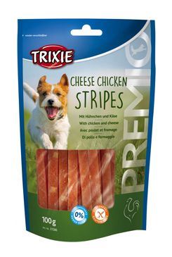 Trixie Premio - Chicken cheese stripes - kuřecí pásky se sýrem 100g
