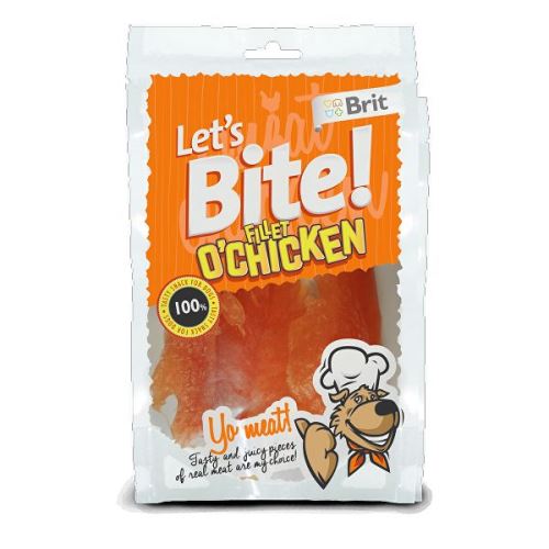 Brit pochoutka Let's Bite Fillet o'Chicken NEW