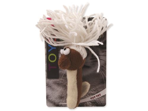 Hračka MAGIC CAT červík bavlněný plyšový mix 13,75 cm