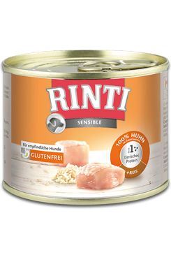 Rinti Sensible konzerva - kuře & rýže pro psy s citlivým trávením