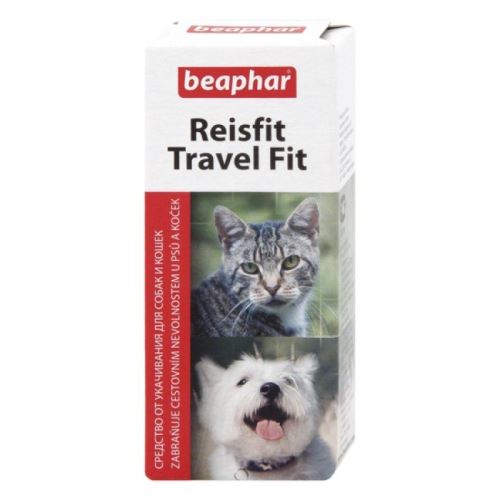 Beaphar Reisfit tablety proti cestovní nevolnosti psů a koček 10 ks