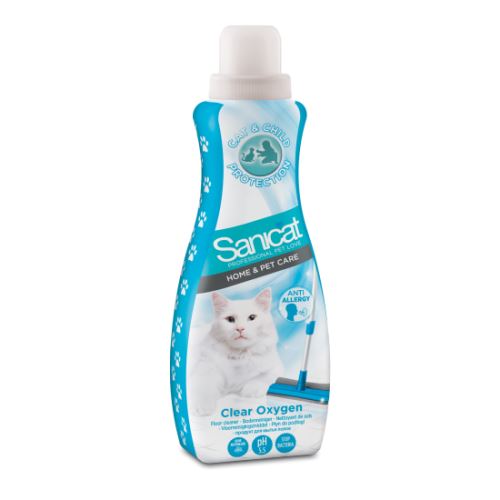 Sanicat Clear Oxygen Podlahový čistič pro kočky 1 l
