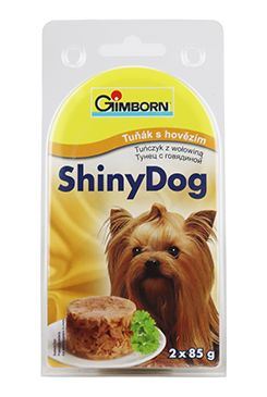 Gimborn konz. ShinyDog tuňák/hovězí 2x85g