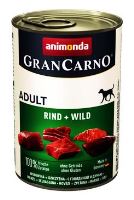 Animonda Gran Carno Konzerva - hovězí & zvěřina pro psy 400 g