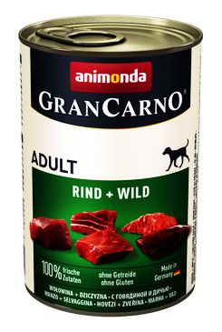 Animonda Gran Carno Adult - hovězí & zvěřina pro psy