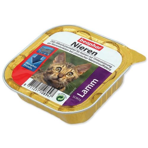 Paštika BEAPHAR Renální dieta pro kočky s jehněčím 100 g