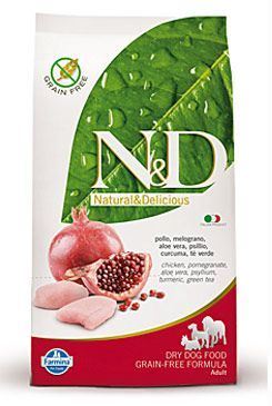 N&D GF DOG Adult Mini Chicken&Pomegranate 7kg