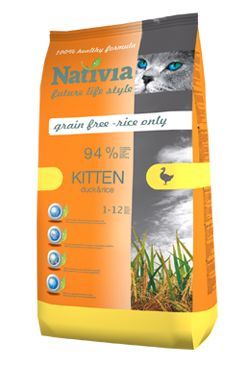 Nativia Cat Kitten - pro koťata do 12 měsíců a březí a kojící kočky