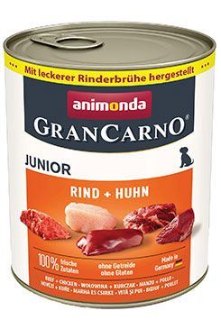 Konzerva ANIMONDA Gran Carno Junior hovězí + kuře 800 g